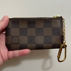 Louis Vuitton key pouch Damier ebene SOLD ‼️